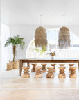 Uniqwa Collections Luleka Stool Natural