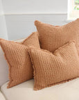 Eadie Element Cushion - Ochre