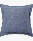 Burton Vintage Blue Tailored Square Cushion