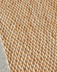 J+J Honeycomb Natural Jute Rug