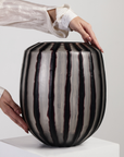 The Foundry Banda Vase, Colour - Garnet