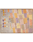 Aboriginal Collection - Lupul Orange Canvas Art Print