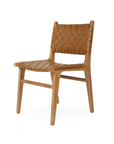 Paloma Woven Leather Dining Chair