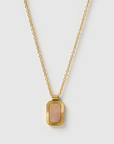 Teo Gold Necklace - Rose