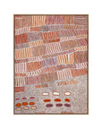 Aboriginal Collection - Lupul Red Canvas Art Print