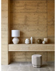 Lorne Roan Table Lamp - White Sand - Ivory
