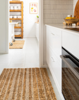 Zebra Lewis Self Stripe Wool & Jute Runner