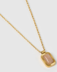 Teo Gold Necklace - Rose