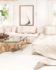Uniqwa Collections Teak Root Coffee Table