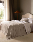 Palermo Natural French Linen Bedcover