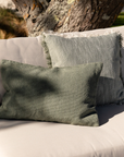 Baya Clipper Indoor/Outdoor Cushion Eucalyptus