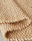 J+J Honeycomb Natural Jute Rug