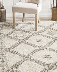 J+J Lundi Rug - Natural Tribal