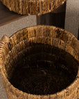 Neri Lineal Texture Banana Leaf Basket