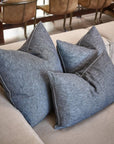 Eadie Halycon Linen Cushion