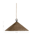 Uniqwa Khufu Pendant in Dark Roast