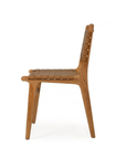 Paloma Woven Leather Dining Chair