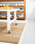 Zebra Lewis Self Stripe Wool & Jute Runner