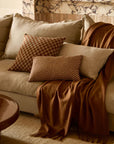 Camille Caramel/Latte Throw