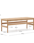 Denny Oakwood Bench