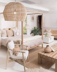 Uniqwa Collections Mandali Pendant Light - Natural