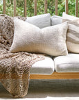 Eadie Sand Cushion - Ivory