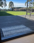Zebra Cornell Outdoor/Indoor Stripe Mat