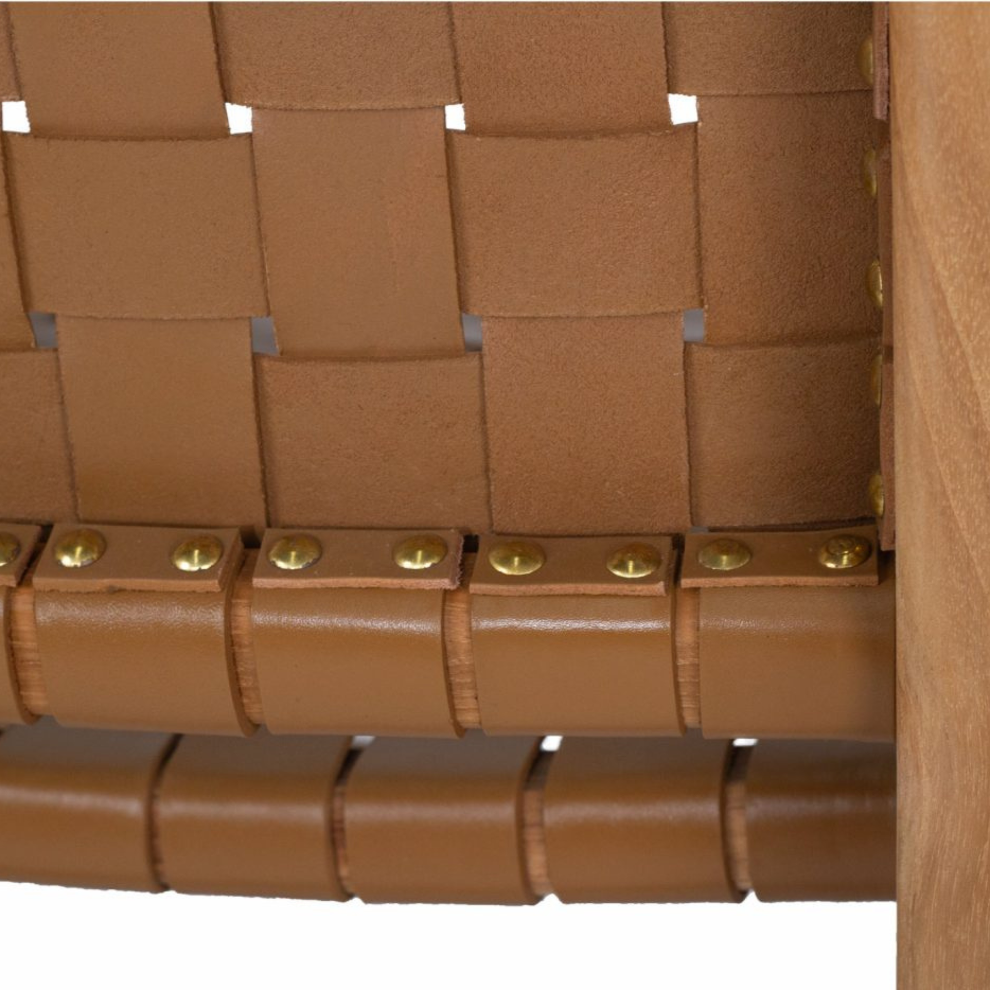 Paloma Woven Leather Dining Chair