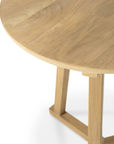 Ethnicraft Tripod Side Table in Natural Oak