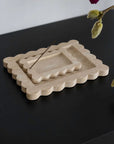 CoTheory Palazzo Scalloped Tray/Incense Holder
