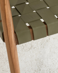 Vivica Dining Chair - Olive Leather