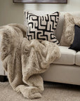 Pelage Taupe Throw