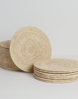 Round Palm Fibre Placemats by The Dharma Door