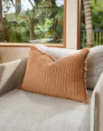 Eadie Element Cushion - Ochre