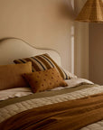 Camille Caramel/Latte Throw