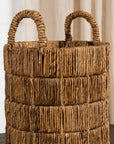 Neri Lineal Texture Banana Leaf Basket