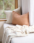 Eadie Element Cushion - Ochre