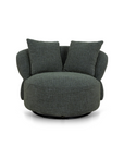Evans Swivel Chair - Moss