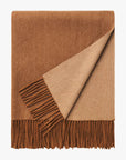 Camille Caramel/Latte Throw