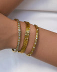 Olivia Gold Cuff Bracelet