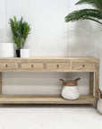 Aya 4 Drawer Console