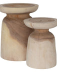 Uniqwa Collections Akoni Side Table - Natural