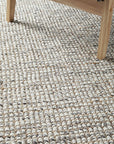 J+J Nanyama Wool/Jute Rug - Grey