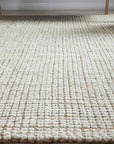 J+J Nanyama Wool/Jute Rug - Natural