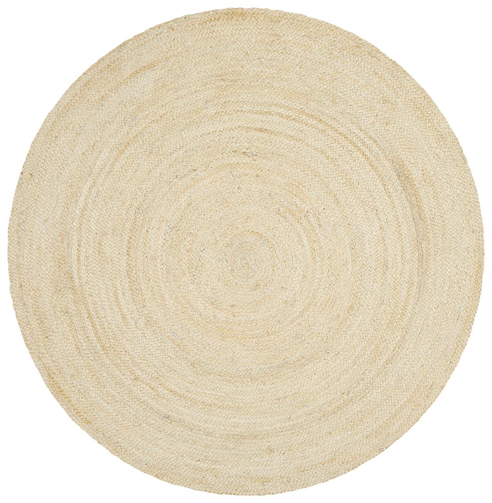 J+J Dinga Pale Jute Flatwoven Rug