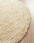 J+J Dinga Pale Jute Flatwoven Rug