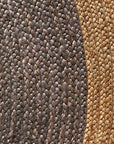 J+J Dinga Jute + Charcoal Flatwoven Rug