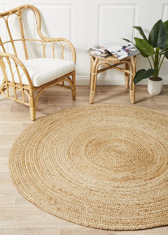 J+J Dinga Natural Jute Flatwoven Rug