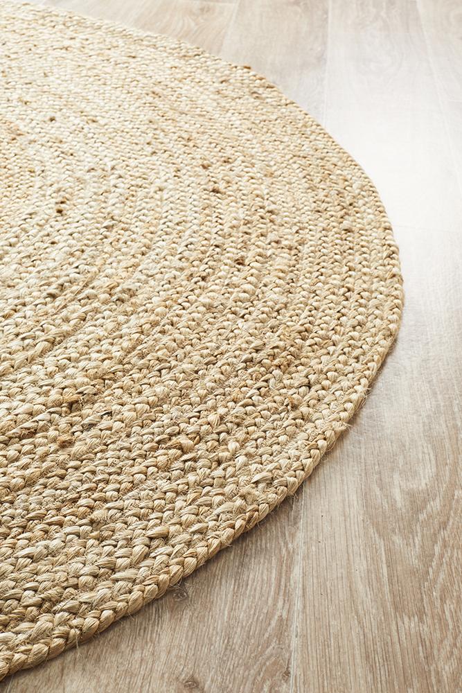 J+J Dinga Natural Jute Flatwoven Rug