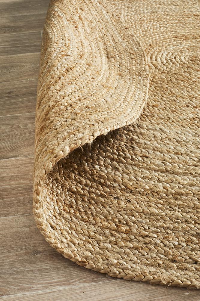 J+J Dinga Natural Jute Flatwoven Rug